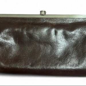 Hobo International Vintage Brown Leather Clutch